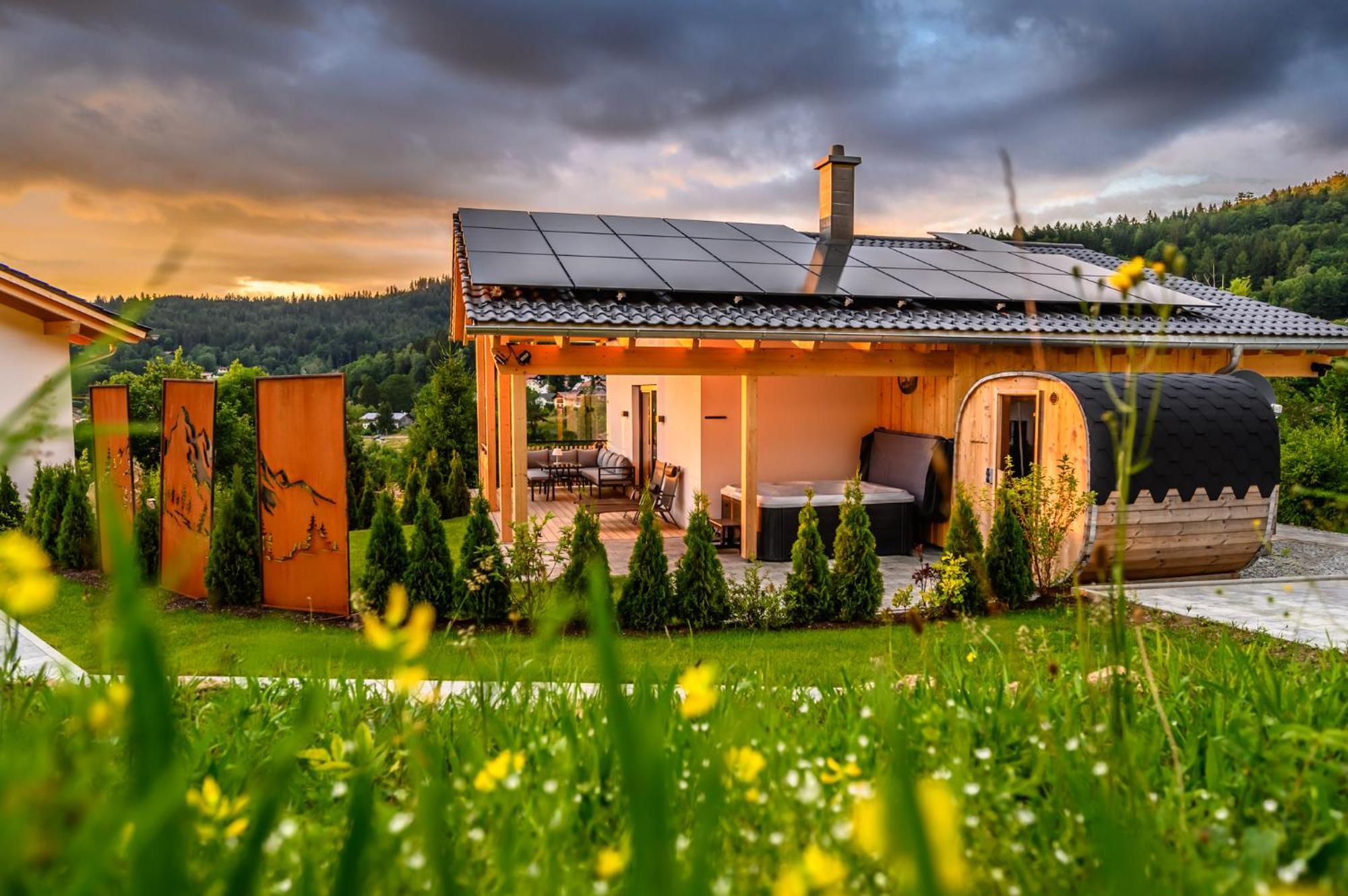 Chalets Woid_Liebe&Glueck ボーデンマイス エクステリア 写真